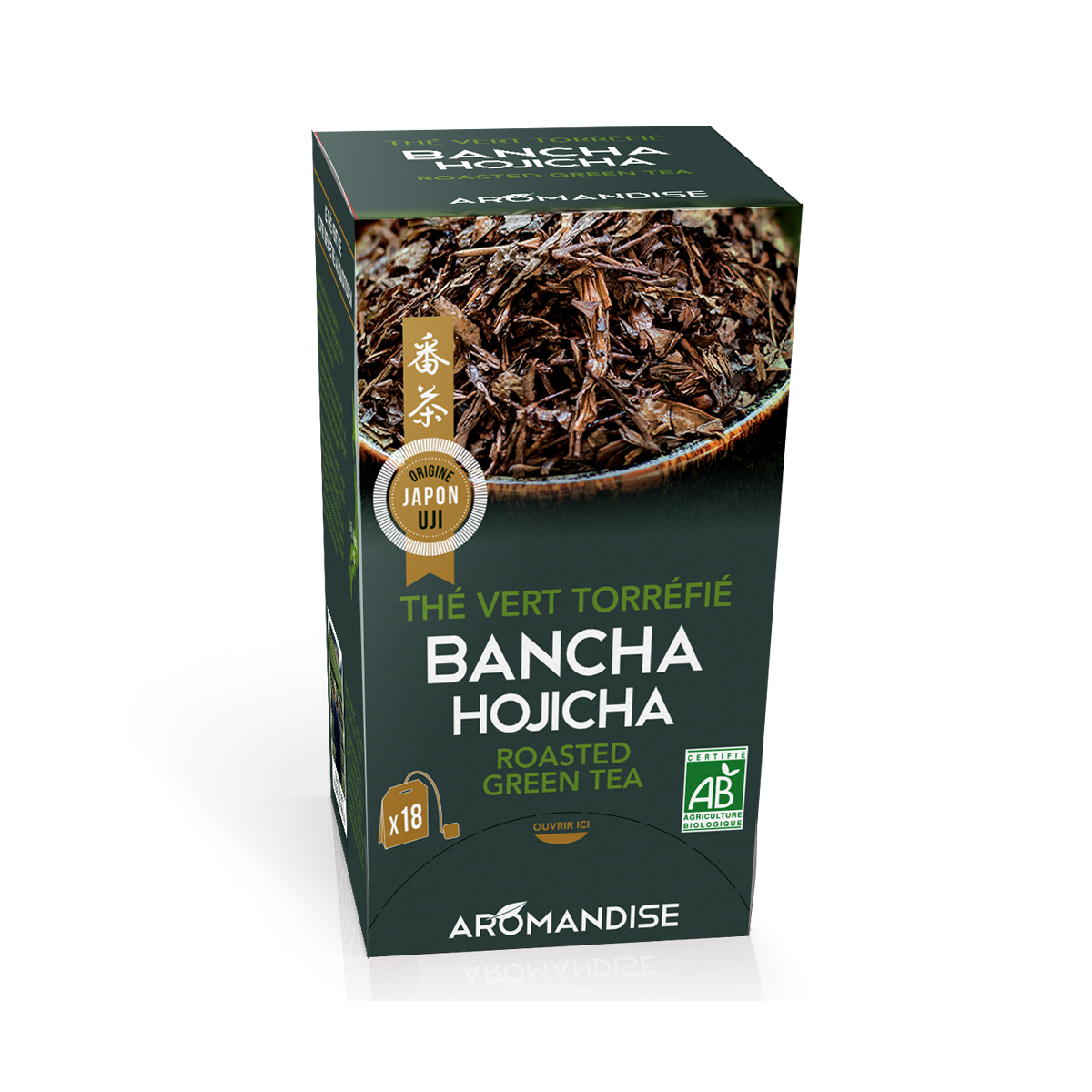 Bancha en infusettes - thé bio japonais - Aromandise