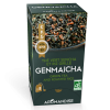 Thé vert et riz Genmaicha en infusettes - face - AROMANDISE