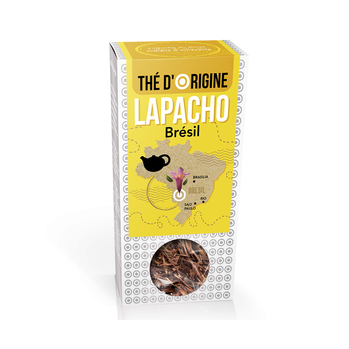 Lapacho - Thés d'origine - Aromandise - face