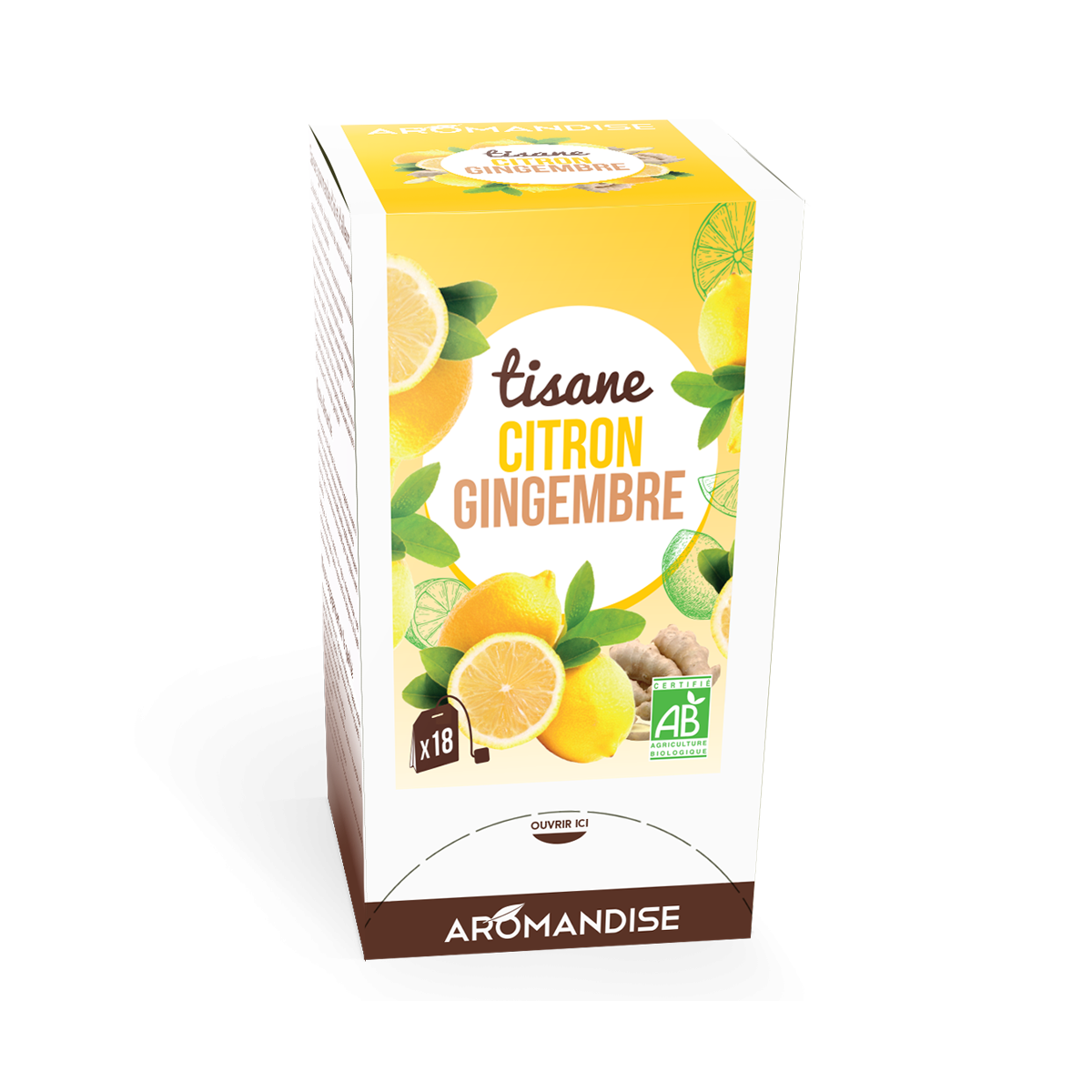 luxcaddy - Thé Gingembre Citron