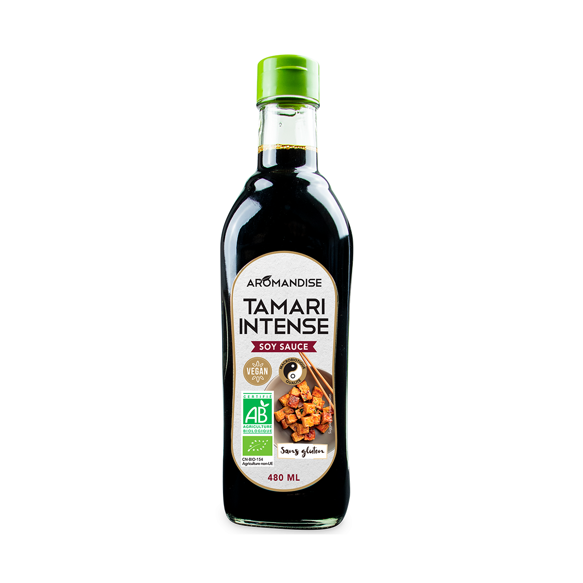 Tamari Intense 0,48L  - face - Aromandise