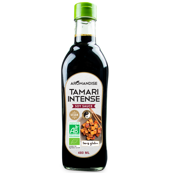 Sauce Soja Tamari Intense 0.48l - Aromandise