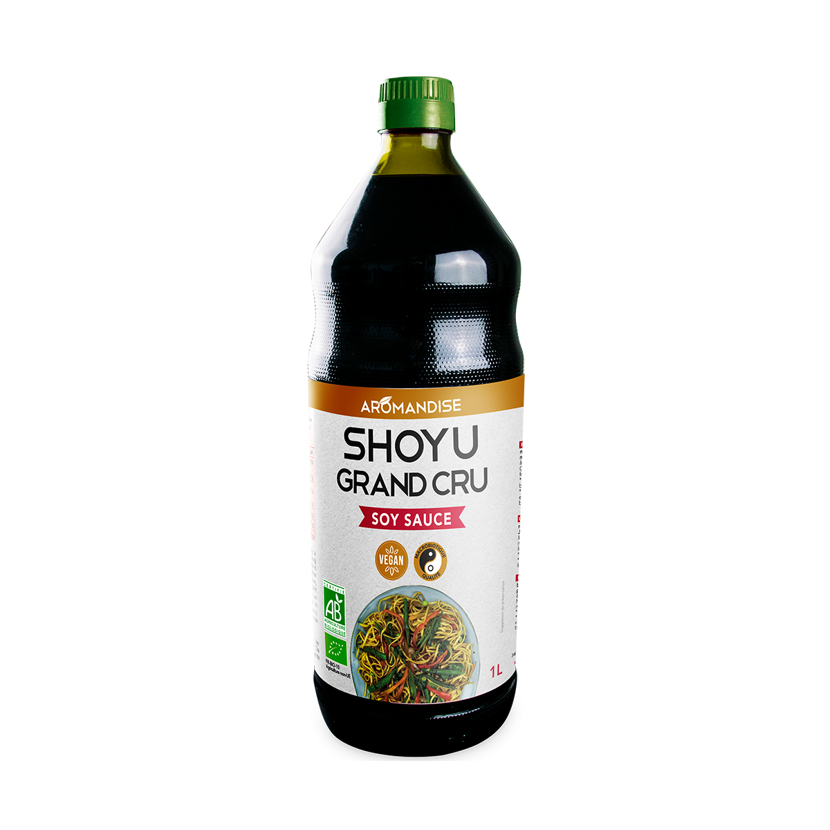 Shoyu grand cru 1L - face - Aromandise