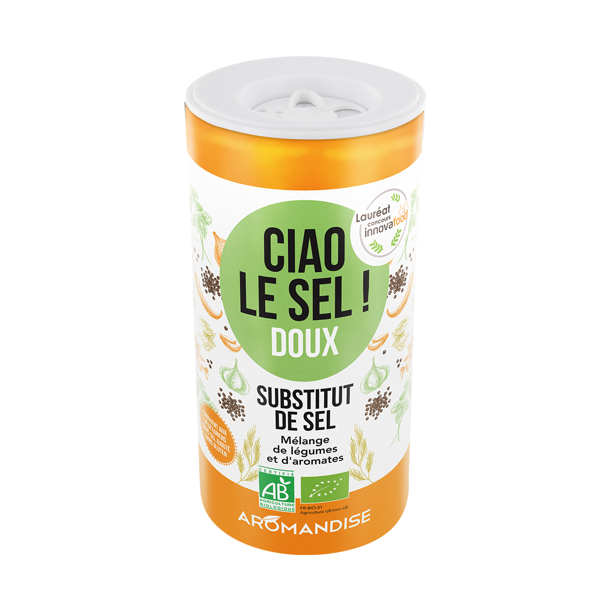 Ciao le Sel Doux - Hildegarde de Bingen - Aromandise - Packaging