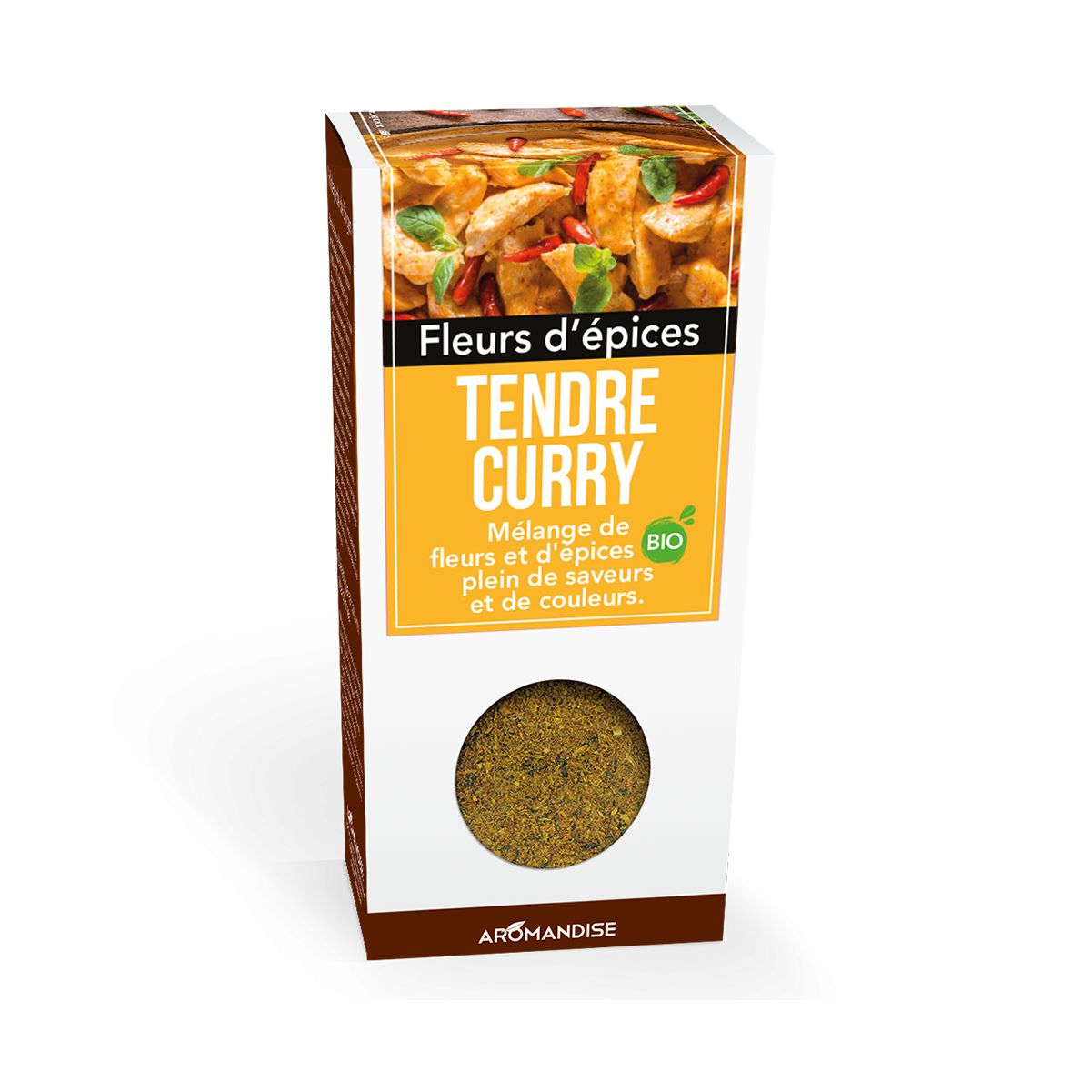 Tendre curry - Fleurs d'épices - Aromandise - produit