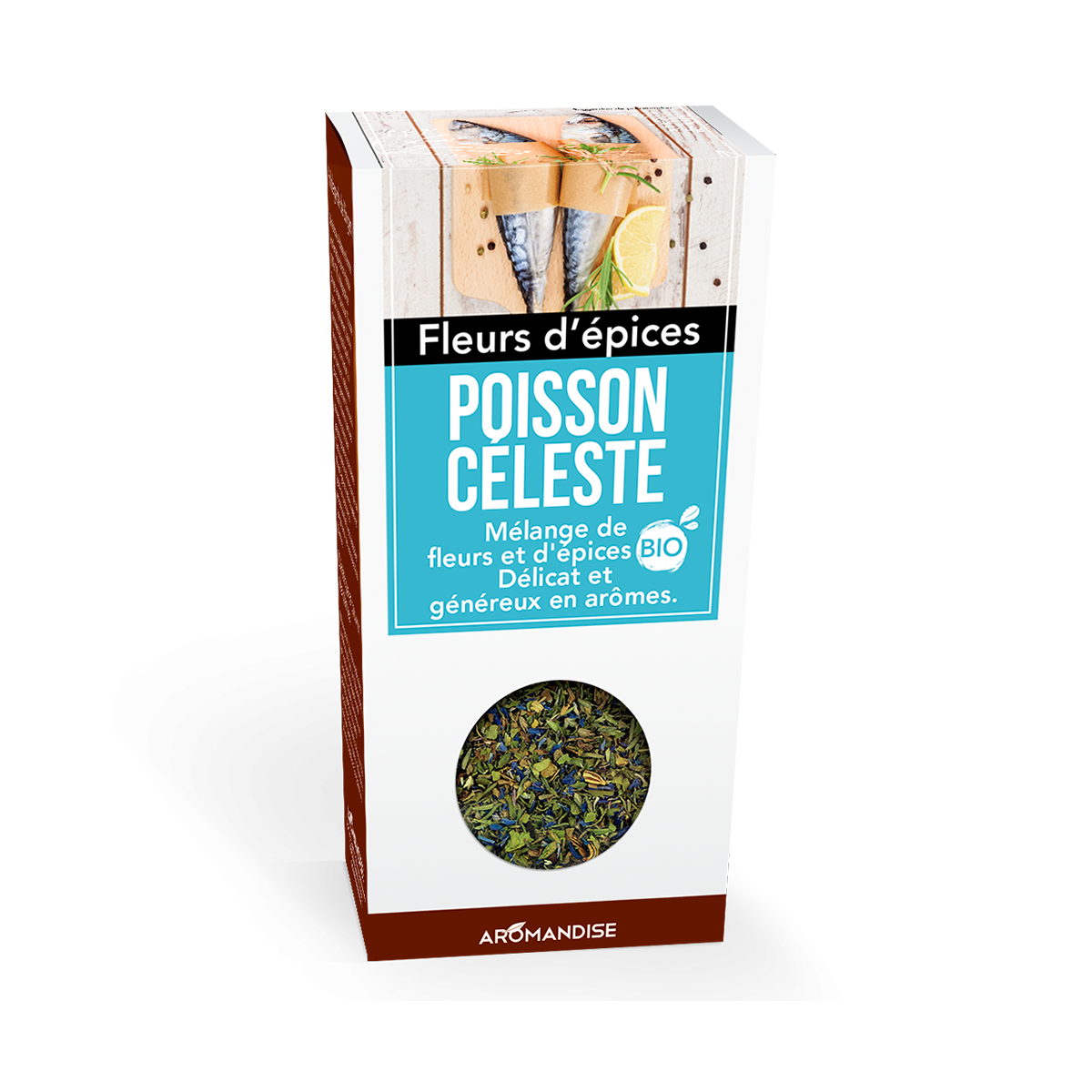 Poisson céleste - Fleurs d'épices - Aromandise - produit