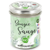 Bougie sauge - bio - Aromandise - face