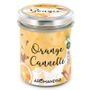 Bougie d'ambiance Orange Cannelle - Aromandise - face