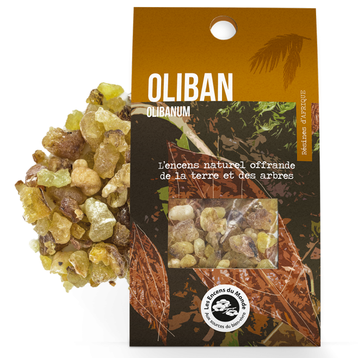 Oliban de Somalie - résines - Les Encens du Monde - Aromandise - packaging av