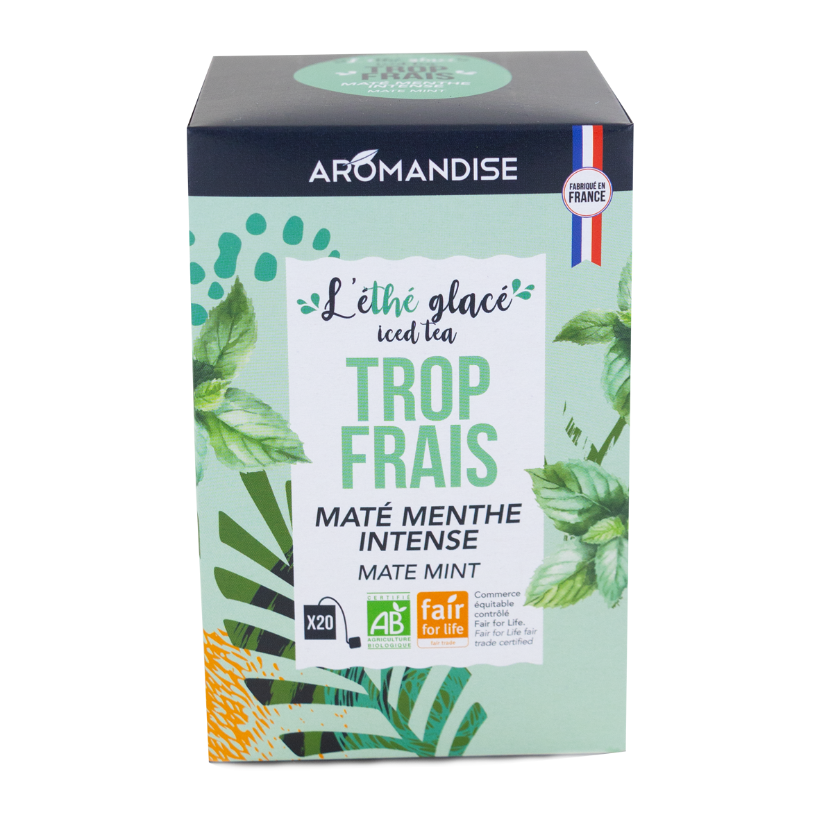 Ethé glacé Trop frais - Aromandise - packaging av