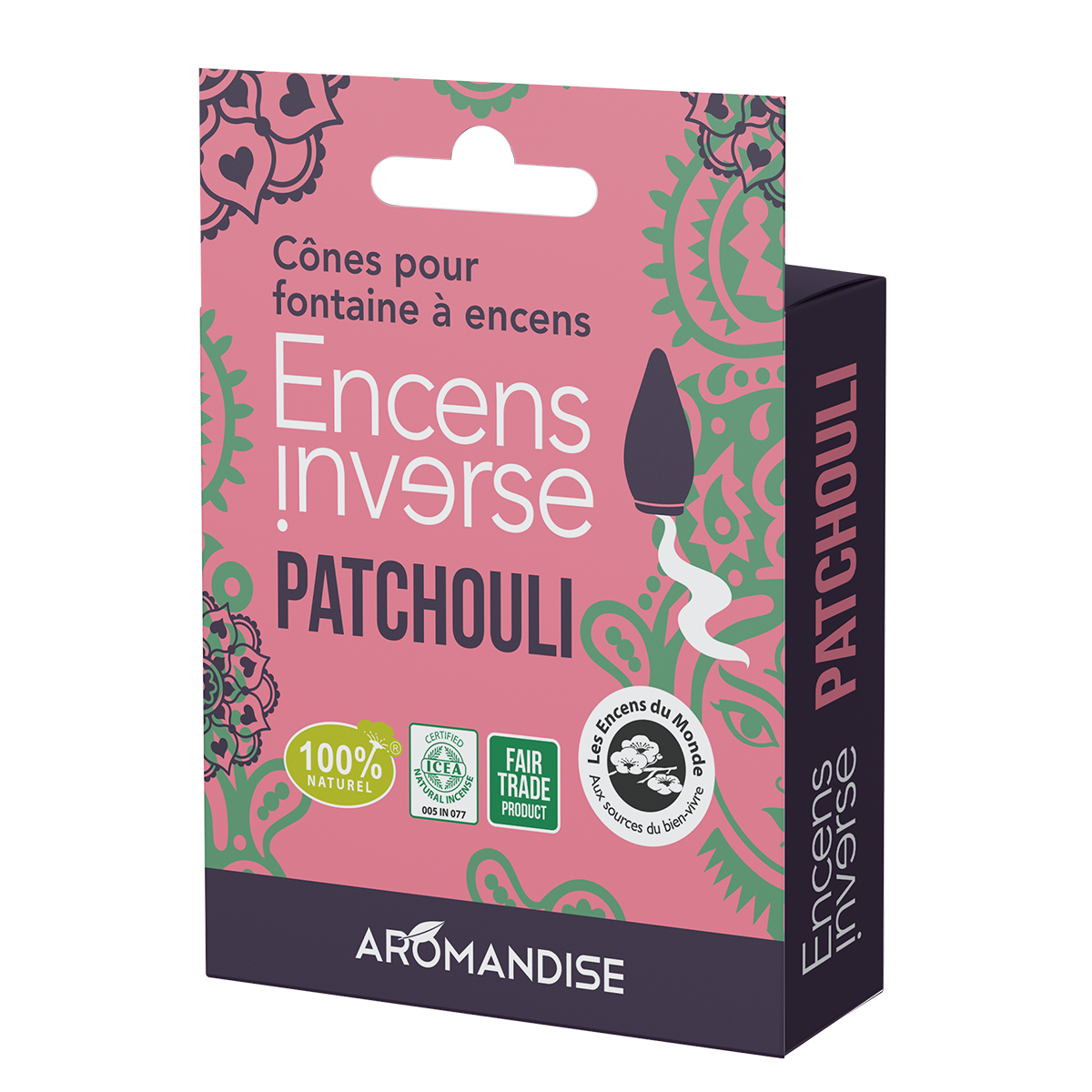 Encens'Inverse Patchouli - packaging